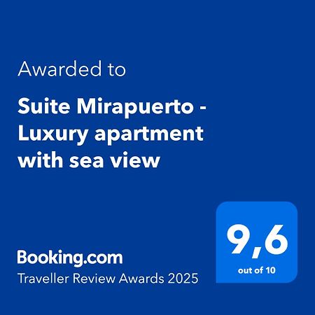 Suite Mirapuerto - Luxury Apartment With Sea View Mogan Bagian luar foto