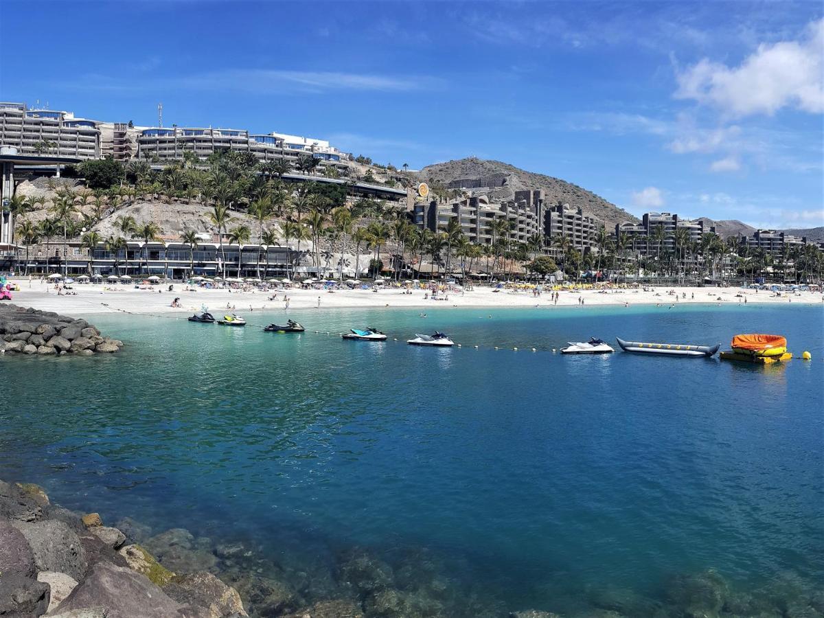 Suite Mirapuerto - Luxury Apartment With Sea View Mogan Bagian luar foto